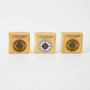 Set of 3 L'OCCITANE Shea butter Extra Gentle Soap